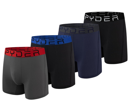 Spyder Performance Mesh Mens Boxer Briefs Sports U