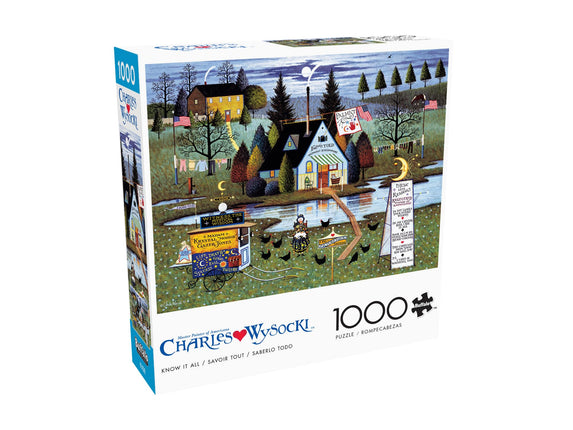 Buffalo Games - Charles Wysocki - Know it All - 10