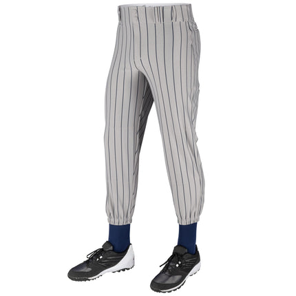 CHAMPRO Boys' Triple Crown Pinstripe Polyester Bas