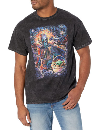Star Wars Mandalorian & The Child Starry Night Sty