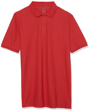 Izod Boys' School Uniform Short Sleeve Polo Shirt,