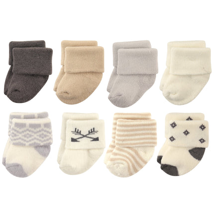 Hudson Baby Baby Girls' Cotton Rich Newborn and Te