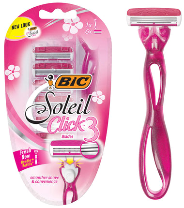 BIC Simply Soleil Click Razor Plus (Pack of 4)