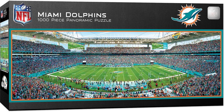 Masterpieces 1000 Piece Jigsaw Puzzle - NFL Miami