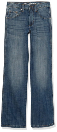 Wrangler Boys' Big Retro Relaxed Fit Boot Cut Jean
