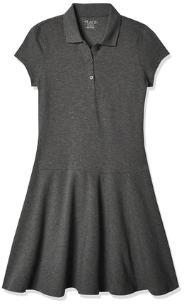The Children's Place Girls Short Sleeve Picque Pol
