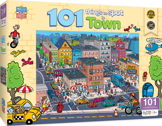 MasterPieces 101 Things to Spot in Town 101 Piece