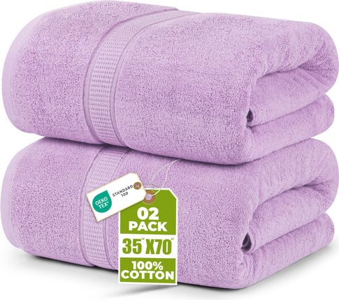 Utopia Towels Luxurious Jumbo Bath Sheet 2 Piece,
