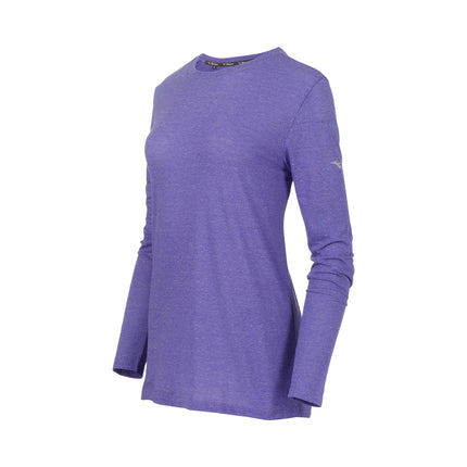 Mizuno Women's Infinity Long Sleeve Deep Blue