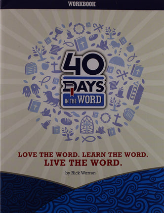 40 Days in the Word Workbook (Love the Word.Learn