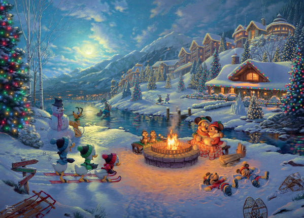 Ceaco - Thomas Kinkade Disney Holiday 1000 Piece J