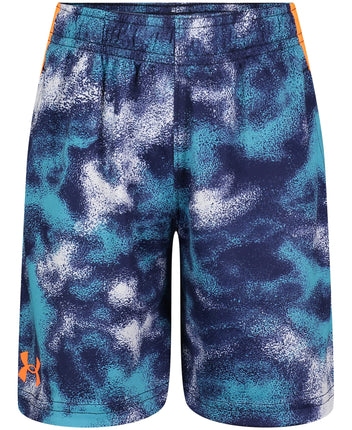 Under Armour Boys' Printed Boost Short, Elastic Wa