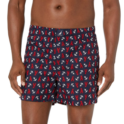 Nautica mensB64099Classic Cotton Woven Boxer Boxer