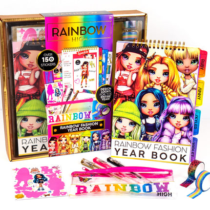 Rainbow High Rainbow Fashion Yearbook, Design Sket