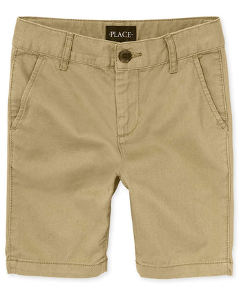 The Children's Place Boys' Stretch Chino Shorts, F
