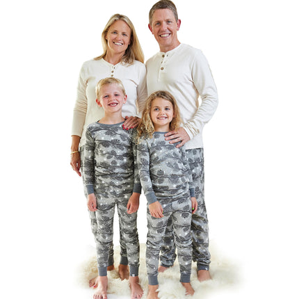 HonestBaby Organic Cotton Holiday Family Jammies P