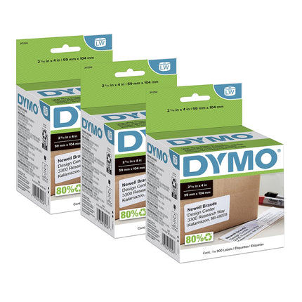 DYMO Authentic LW Large Shipping Labels for LabelW