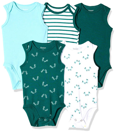 Hanes Ultimate Baby Boys Flexy 5 Pack Sleeveless B