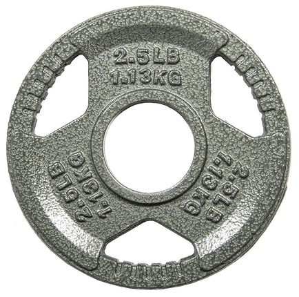 Sporzon! Cast Iron Olympic 2-Inch Grip Plate Weigh