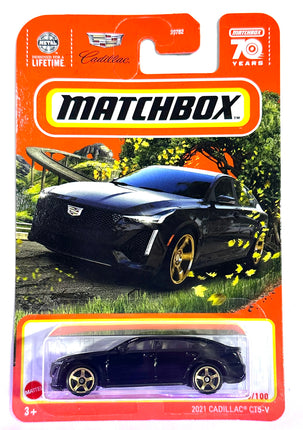 Matchbox - Cadillac CT5-V - 2021 - Black - Matchbo