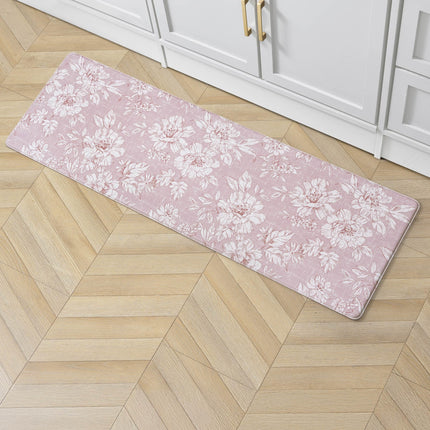 Laura Ashley - Anti-Fatigue Kitchen Mat, Iris Flor