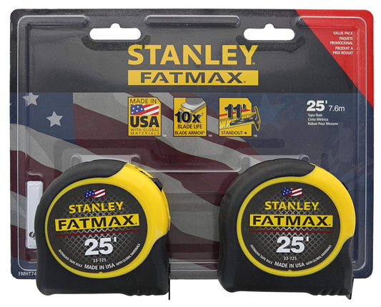 Stanley FMHT74038 Two Pack of Fatmax Easy-Read 25
