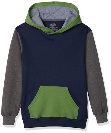Fruit of the Loom Boys' Fleece Hoodie Sweatshirt,