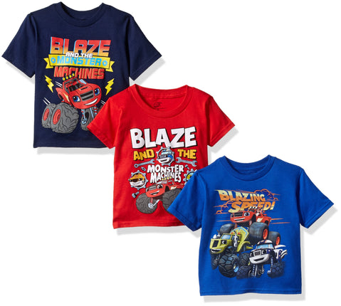 Nickelodeon Boys' Blaze & Monster Machines 3 Pack