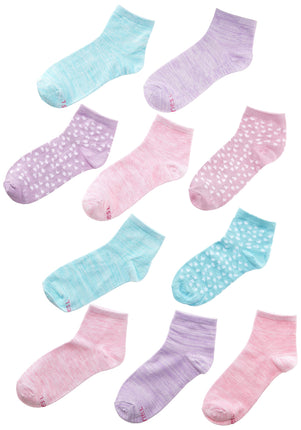 Hanes girls Comfortsoft Ankle Socks, Soft Stretch
