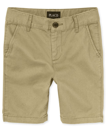 The Children's Place Boys' Stretch Chino Shorts, F