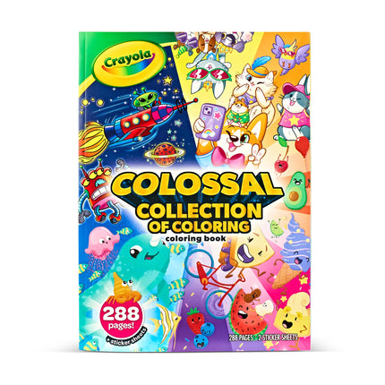 Crayola Colossal Collection of Coloring, 288 Color