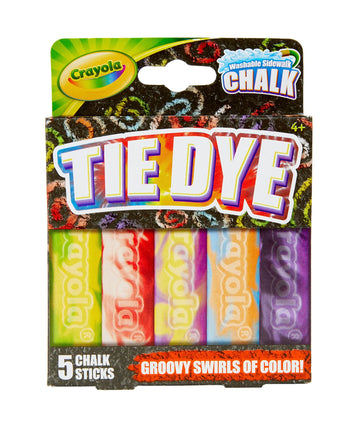 Crayola Special Effects Sidewalk Chalk - Tie Dye (