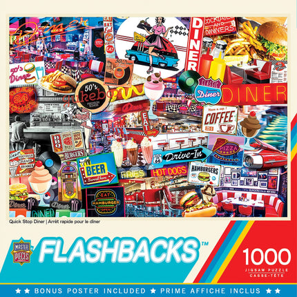 MasterPieces - 1000 Piece Jigsaw Puzzle, Quick Sto