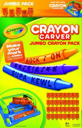 Crayola Crayon Carver, Jumbo Expansion Pack
