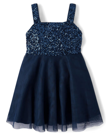 The Children's Place Girls' Sleeveless Dressy Dres