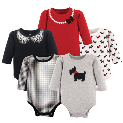 Hudson Baby unisex-baby Cotton Long-sleeve Bodysui
