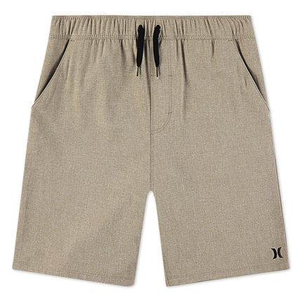 Hurley Boys' Pull on Shorts, Khaki, Medium