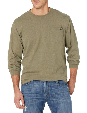 Dickies Mens Long Sleeve Heavyweight Crew Neck Wor