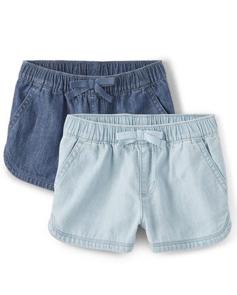 The Children's Place Toddler Girls Pull on Jean Sh