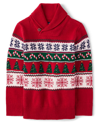 The Children's Place Big Boys' Kid Long Sleeve Swe