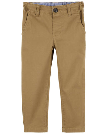 OshKosh B'Gosh Unisex Kid's Slim Stretch Chino Pan