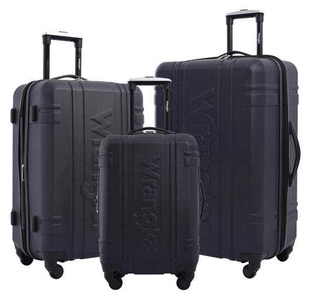 Wrangler 3 Piece Astral Travel Luggage Set, Dark S