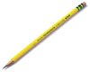 Dixon Ticonderoga Wood-Cased Pencils, #2 HB, Yellow, Box of 12 (13882)