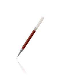 Bolígrafos Pentel Energel Deluxe RTX de 0.5 mm con punta de aguja - Juego de bolígrafos de gel líquido retráctiles - Paquete de 5 bolígrafos rojos con 3 repuestos