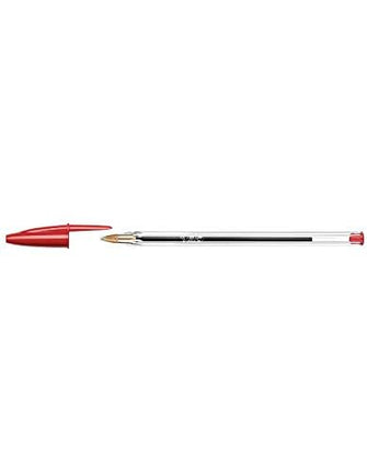 Bic Cristal Xtra-Smooth Ball Pen - 10 plus 2 Bonus Pack (12 count) - Red Medium Point Ballpoint Pen