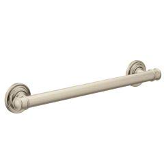 Moen YG6418BN Belfield 18-inch Bathroom Grab Bar, Brushed Nickel