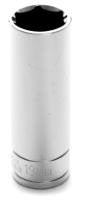 PERFORMANCE TOOL W32419 1/2 Drive 6-Point Socket, 19mm