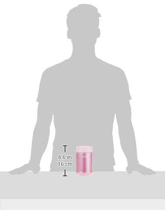 Zojirushi Stainless Steel Food Jar 17-Ounce/0.5-Liter Shiny Pink