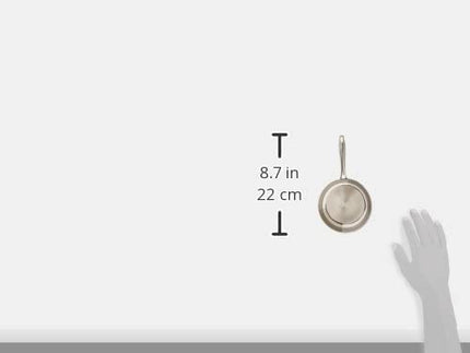 Sartén Profesional de Acero Inoxidable Cuisinart, 25 cm