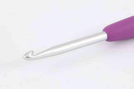 Clover 1045/G Amour Crochet Hook: 4.0mm, Metal, Multicoloured, 4mm